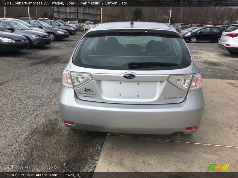 Spark Silver Metallic / Carbon Black 2011 Subaru Impreza 2.5i Wagon