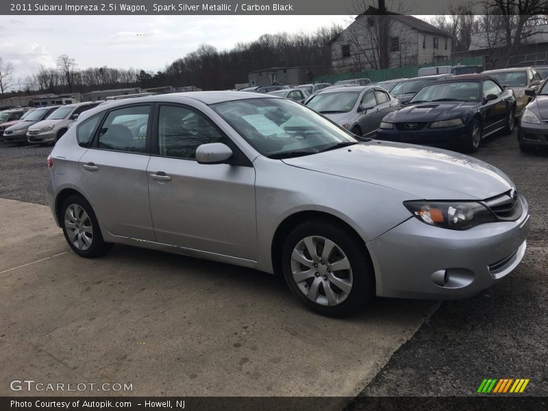 Spark Silver Metallic / Carbon Black 2011 Subaru Impreza 2.5i Wagon
