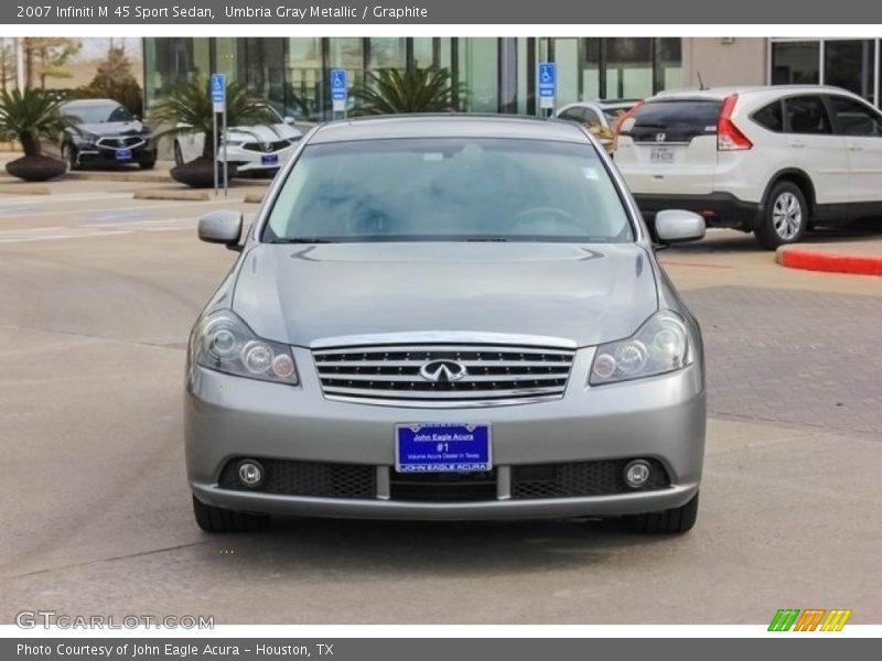 Umbria Gray Metallic / Graphite 2007 Infiniti M 45 Sport Sedan