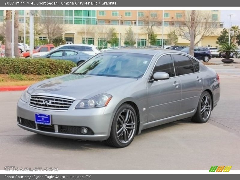 Umbria Gray Metallic / Graphite 2007 Infiniti M 45 Sport Sedan
