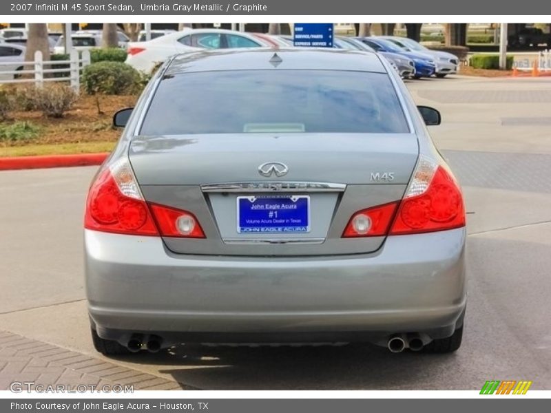 Umbria Gray Metallic / Graphite 2007 Infiniti M 45 Sport Sedan
