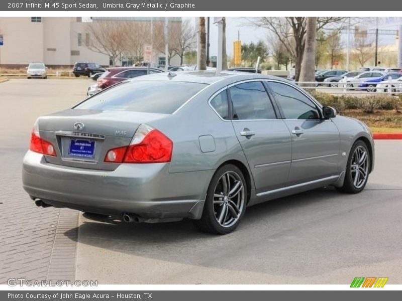 Umbria Gray Metallic / Graphite 2007 Infiniti M 45 Sport Sedan