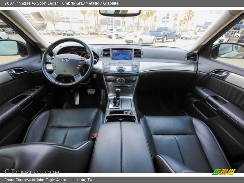 Umbria Gray Metallic / Graphite 2007 Infiniti M 45 Sport Sedan