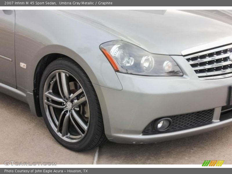 Umbria Gray Metallic / Graphite 2007 Infiniti M 45 Sport Sedan