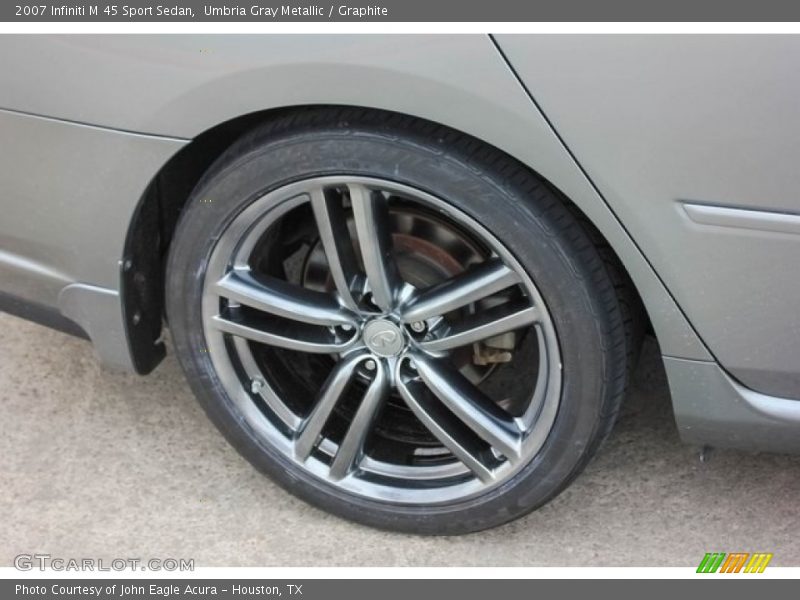 Umbria Gray Metallic / Graphite 2007 Infiniti M 45 Sport Sedan