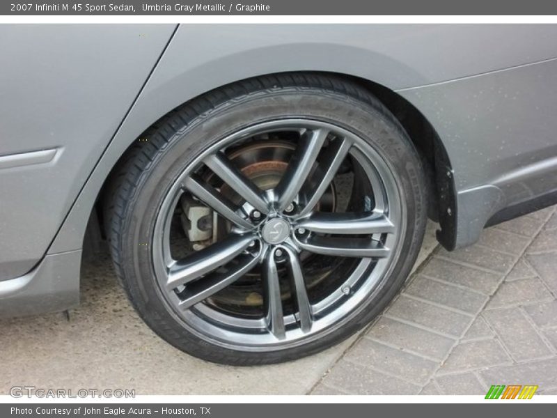 Umbria Gray Metallic / Graphite 2007 Infiniti M 45 Sport Sedan