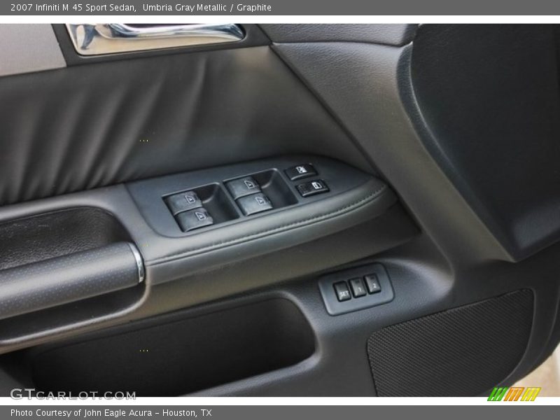 Umbria Gray Metallic / Graphite 2007 Infiniti M 45 Sport Sedan