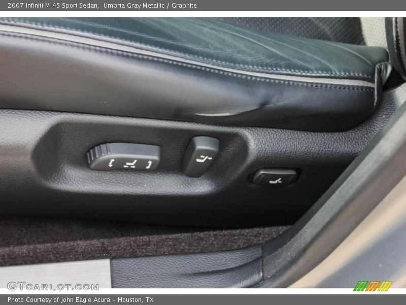 Umbria Gray Metallic / Graphite 2007 Infiniti M 45 Sport Sedan