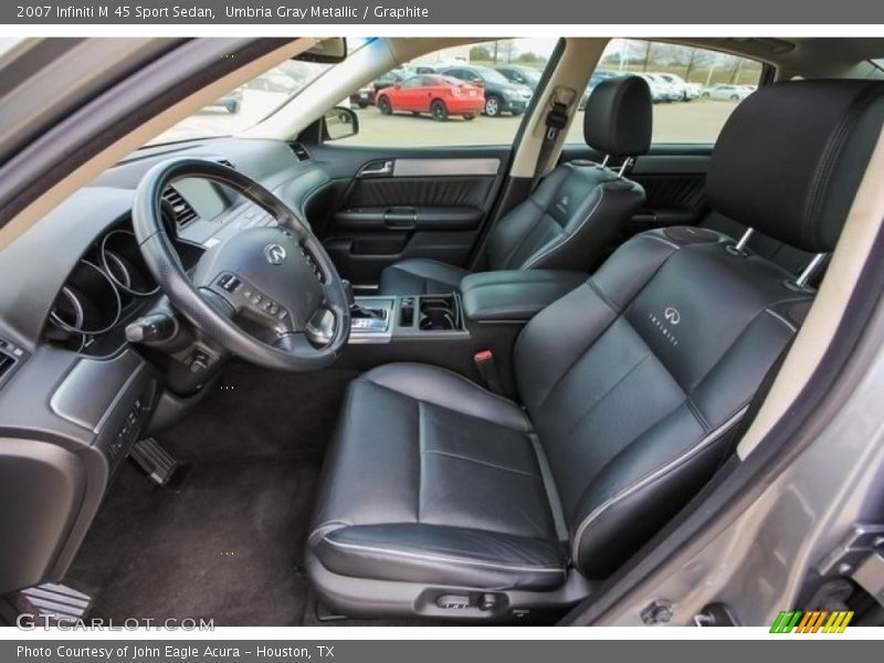 Umbria Gray Metallic / Graphite 2007 Infiniti M 45 Sport Sedan
