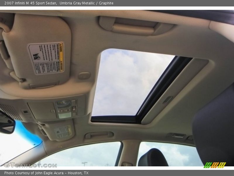 Umbria Gray Metallic / Graphite 2007 Infiniti M 45 Sport Sedan