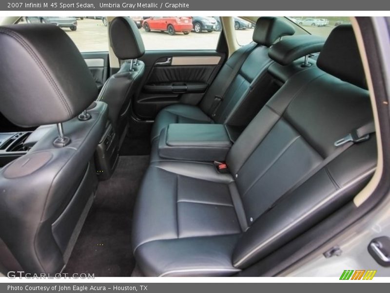 Umbria Gray Metallic / Graphite 2007 Infiniti M 45 Sport Sedan