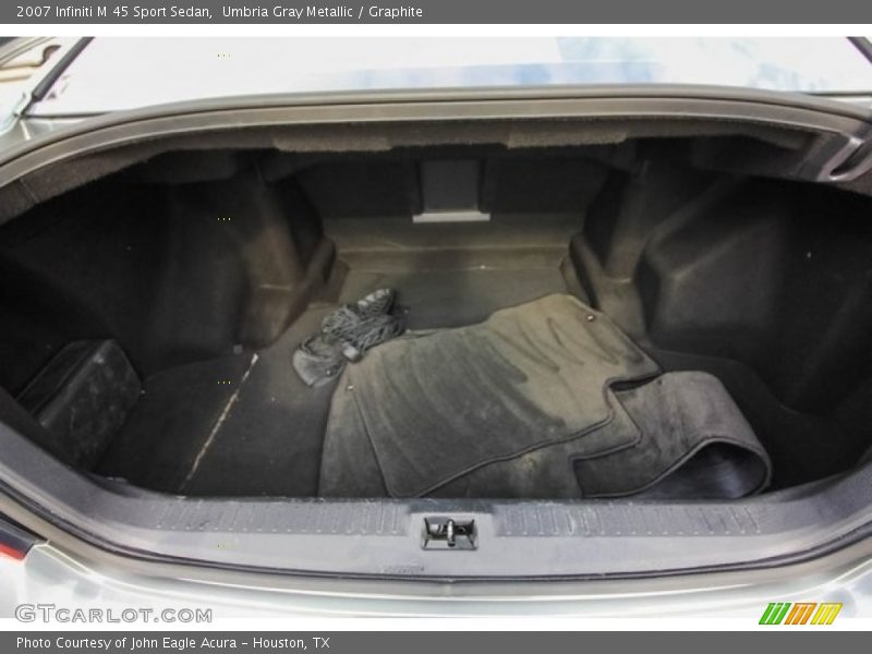 Umbria Gray Metallic / Graphite 2007 Infiniti M 45 Sport Sedan