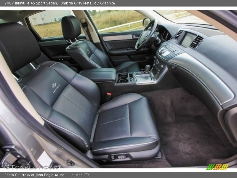 Umbria Gray Metallic / Graphite 2007 Infiniti M 45 Sport Sedan