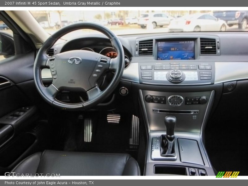 Umbria Gray Metallic / Graphite 2007 Infiniti M 45 Sport Sedan