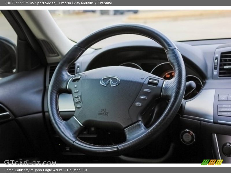 Umbria Gray Metallic / Graphite 2007 Infiniti M 45 Sport Sedan