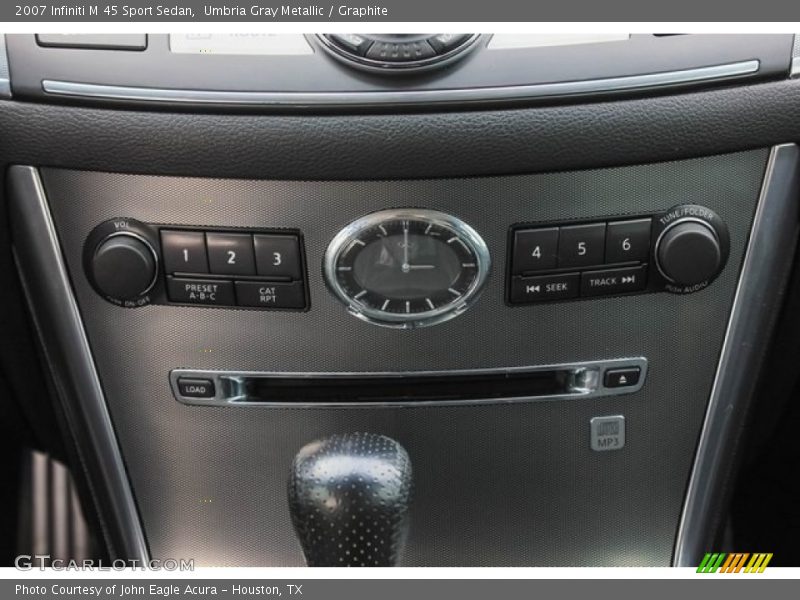 Umbria Gray Metallic / Graphite 2007 Infiniti M 45 Sport Sedan
