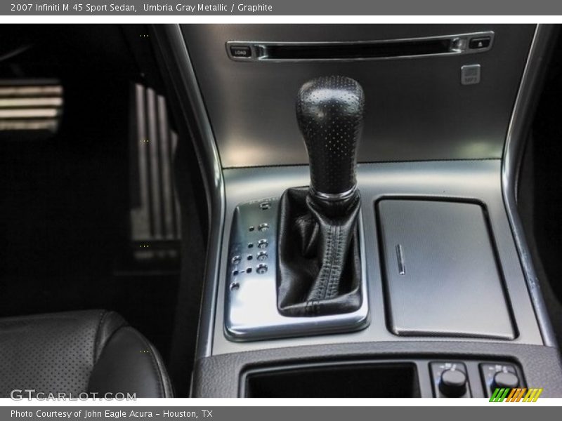 Umbria Gray Metallic / Graphite 2007 Infiniti M 45 Sport Sedan