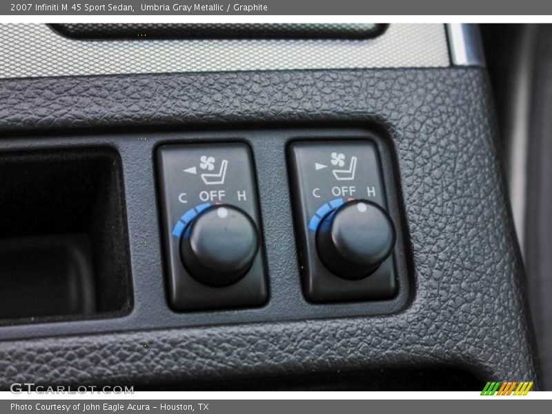 Umbria Gray Metallic / Graphite 2007 Infiniti M 45 Sport Sedan