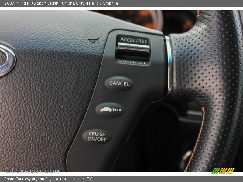 Umbria Gray Metallic / Graphite 2007 Infiniti M 45 Sport Sedan