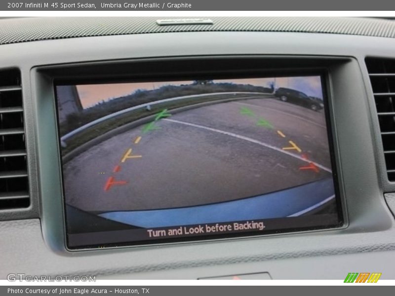 Umbria Gray Metallic / Graphite 2007 Infiniti M 45 Sport Sedan
