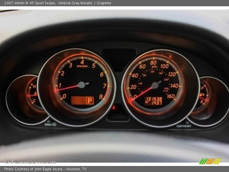 Umbria Gray Metallic / Graphite 2007 Infiniti M 45 Sport Sedan