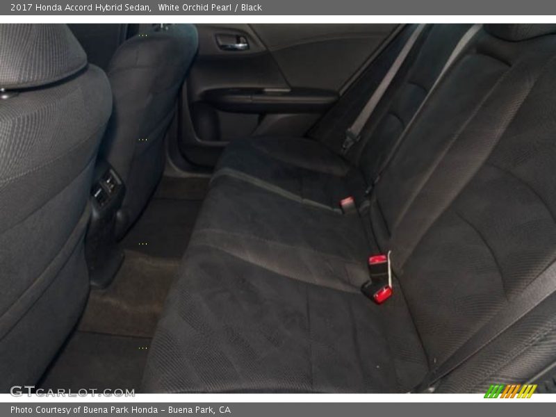 White Orchid Pearl / Black 2017 Honda Accord Hybrid Sedan