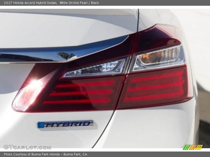 White Orchid Pearl / Black 2017 Honda Accord Hybrid Sedan
