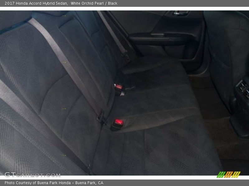 White Orchid Pearl / Black 2017 Honda Accord Hybrid Sedan