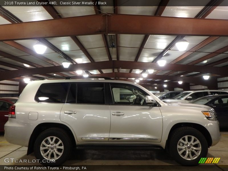 Classic Silver Metallic / Black 2018 Toyota Land Cruiser 4WD