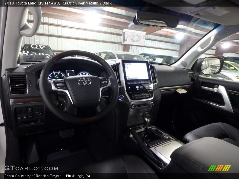 Classic Silver Metallic / Black 2018 Toyota Land Cruiser 4WD