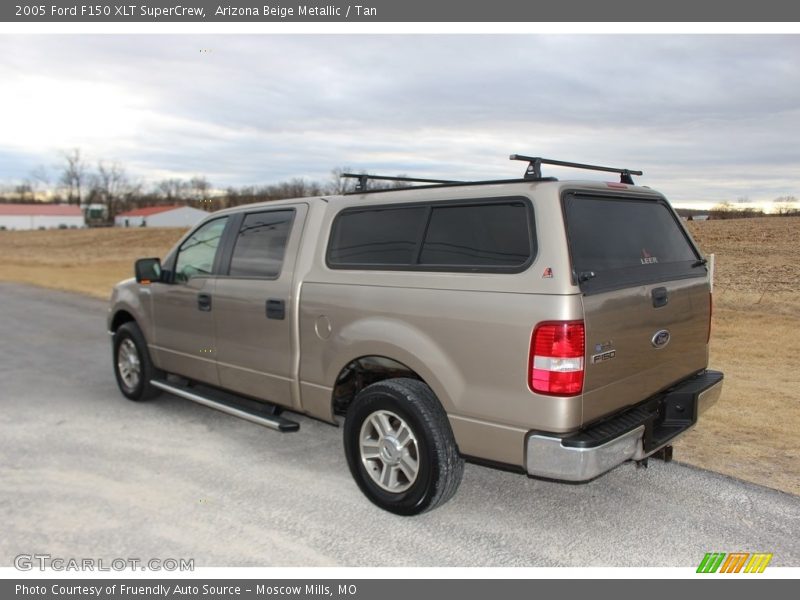 Arizona Beige Metallic / Tan 2005 Ford F150 XLT SuperCrew