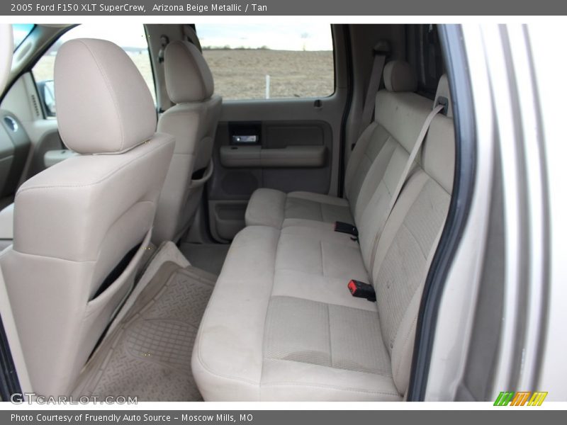 Arizona Beige Metallic / Tan 2005 Ford F150 XLT SuperCrew