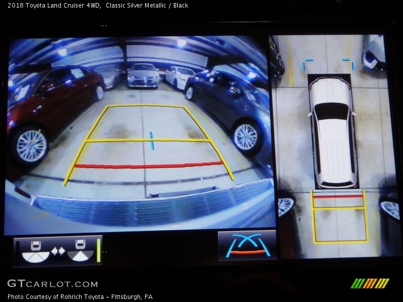 Classic Silver Metallic / Black 2018 Toyota Land Cruiser 4WD