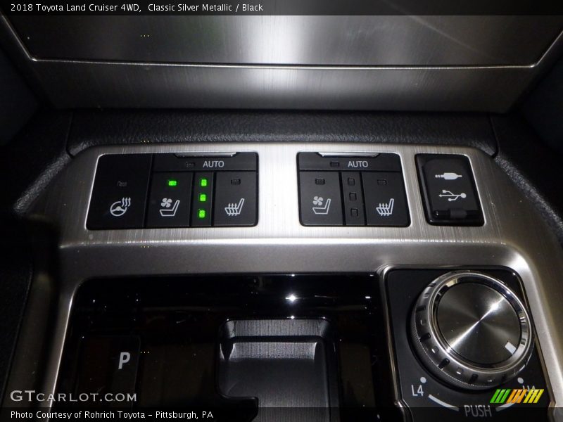 Controls of 2018 Land Cruiser 4WD