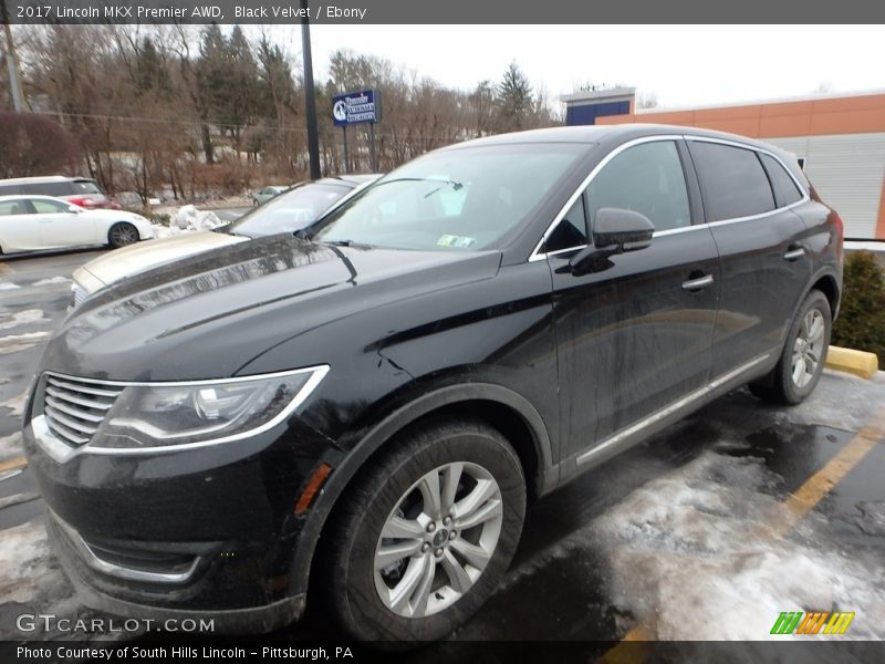 Black Velvet / Ebony 2017 Lincoln MKX Premier AWD