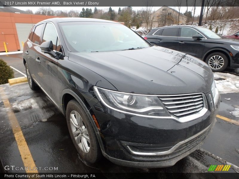 Black Velvet / Ebony 2017 Lincoln MKX Premier AWD