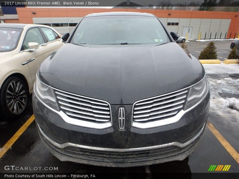 Black Velvet / Ebony 2017 Lincoln MKX Premier AWD