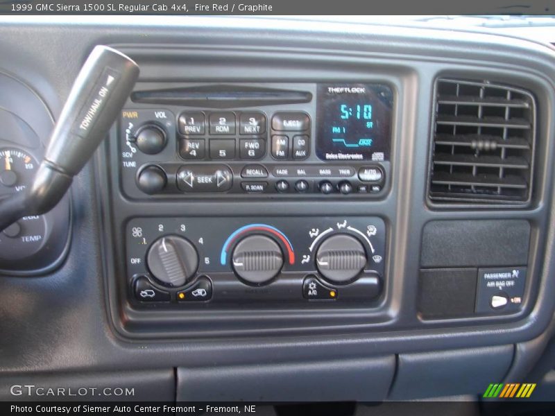 Fire Red / Graphite 1999 GMC Sierra 1500 SL Regular Cab 4x4