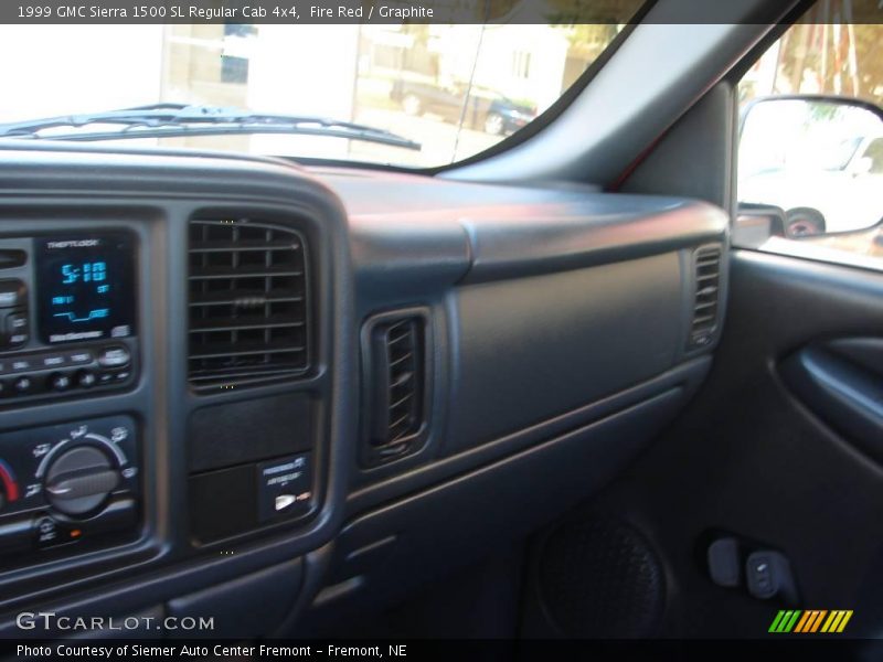 Fire Red / Graphite 1999 GMC Sierra 1500 SL Regular Cab 4x4