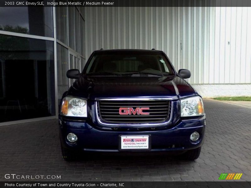 Indigo Blue Metallic / Medium Pewter 2003 GMC Envoy SLE