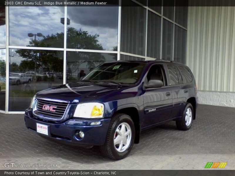 Indigo Blue Metallic / Medium Pewter 2003 GMC Envoy SLE