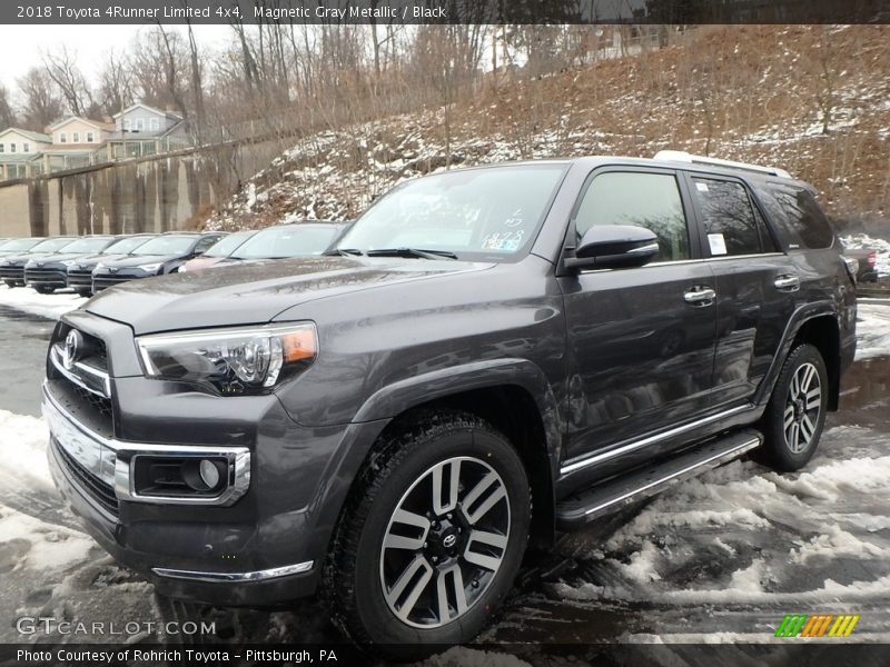 Magnetic Gray Metallic / Black 2018 Toyota 4Runner Limited 4x4