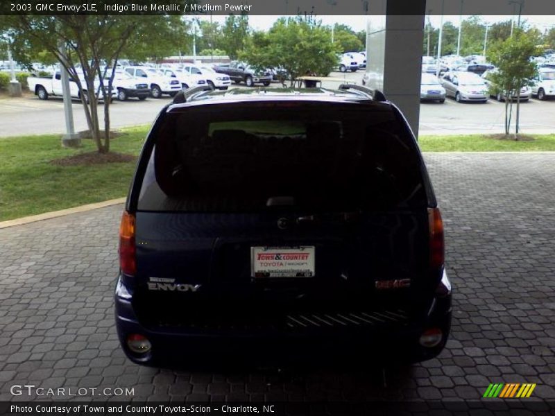 Indigo Blue Metallic / Medium Pewter 2003 GMC Envoy SLE