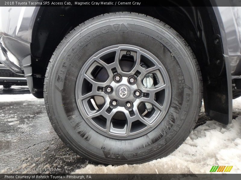 Magnetic Gray Metallic / Cement Gray 2018 Toyota Tacoma SR5 Access Cab