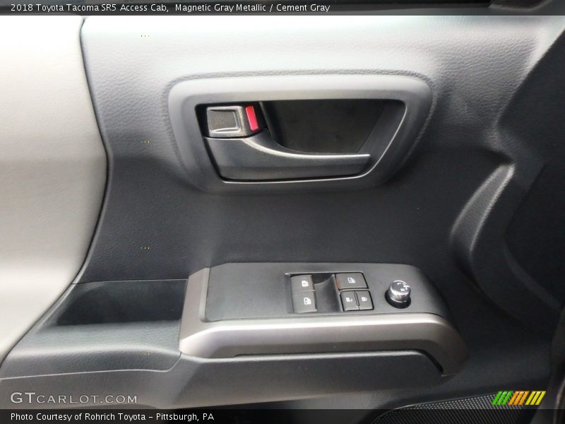 Magnetic Gray Metallic / Cement Gray 2018 Toyota Tacoma SR5 Access Cab