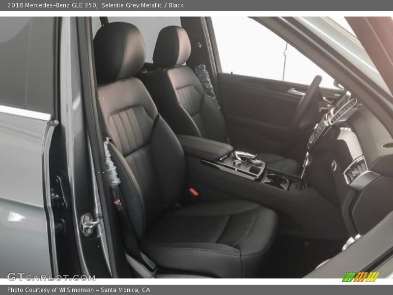 Selenite Grey Metallic / Black 2018 Mercedes-Benz GLE 350