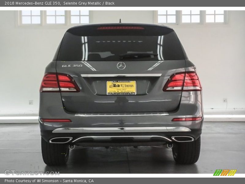 Selenite Grey Metallic / Black 2018 Mercedes-Benz GLE 350