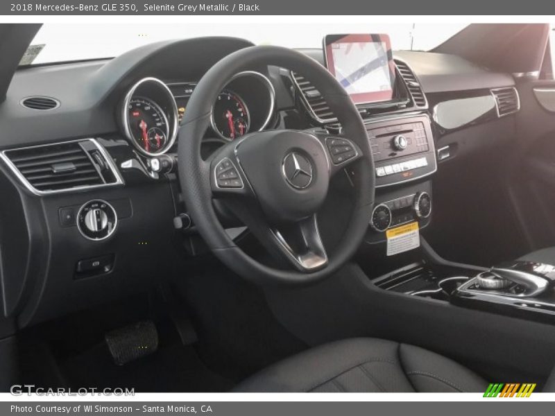 Selenite Grey Metallic / Black 2018 Mercedes-Benz GLE 350