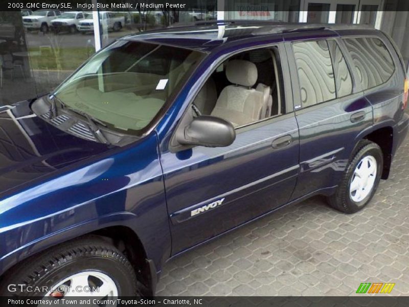 Indigo Blue Metallic / Medium Pewter 2003 GMC Envoy SLE