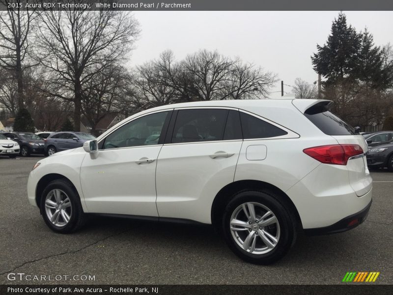 White Diamond Pearl / Parchment 2015 Acura RDX Technology